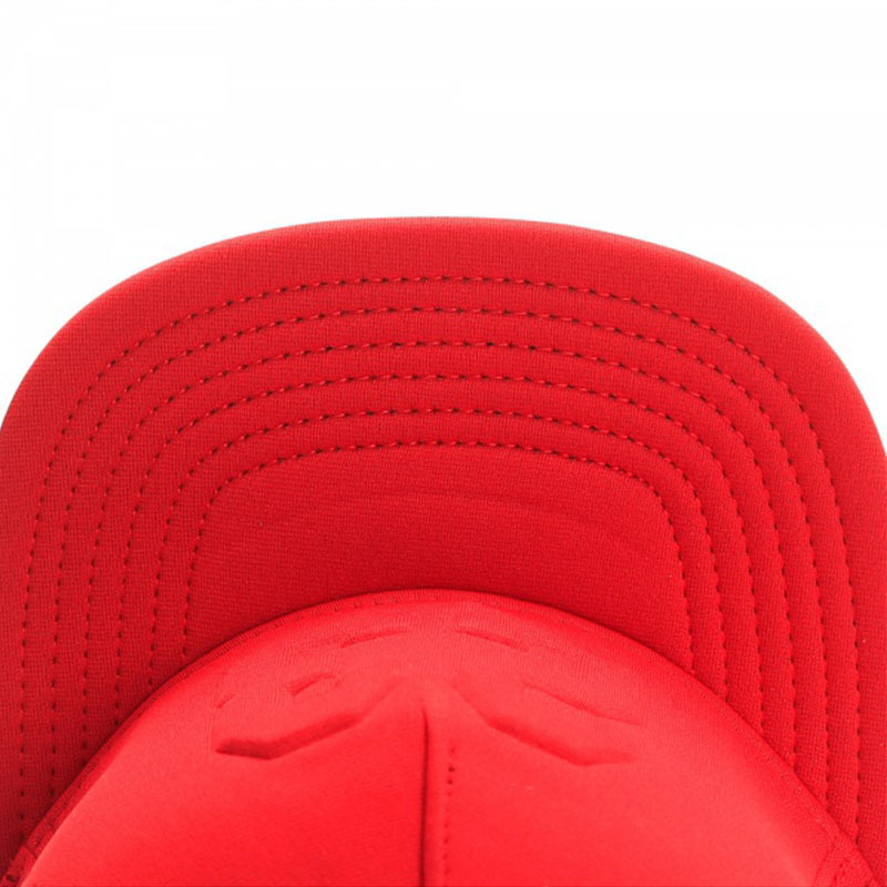 Hat panel stitching detail