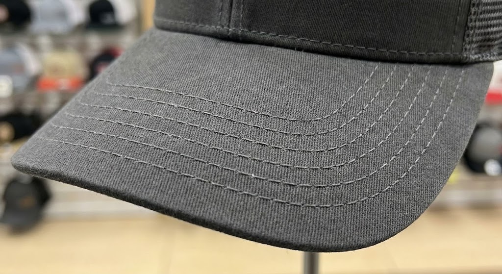 4-Row Visor Stitching Detail