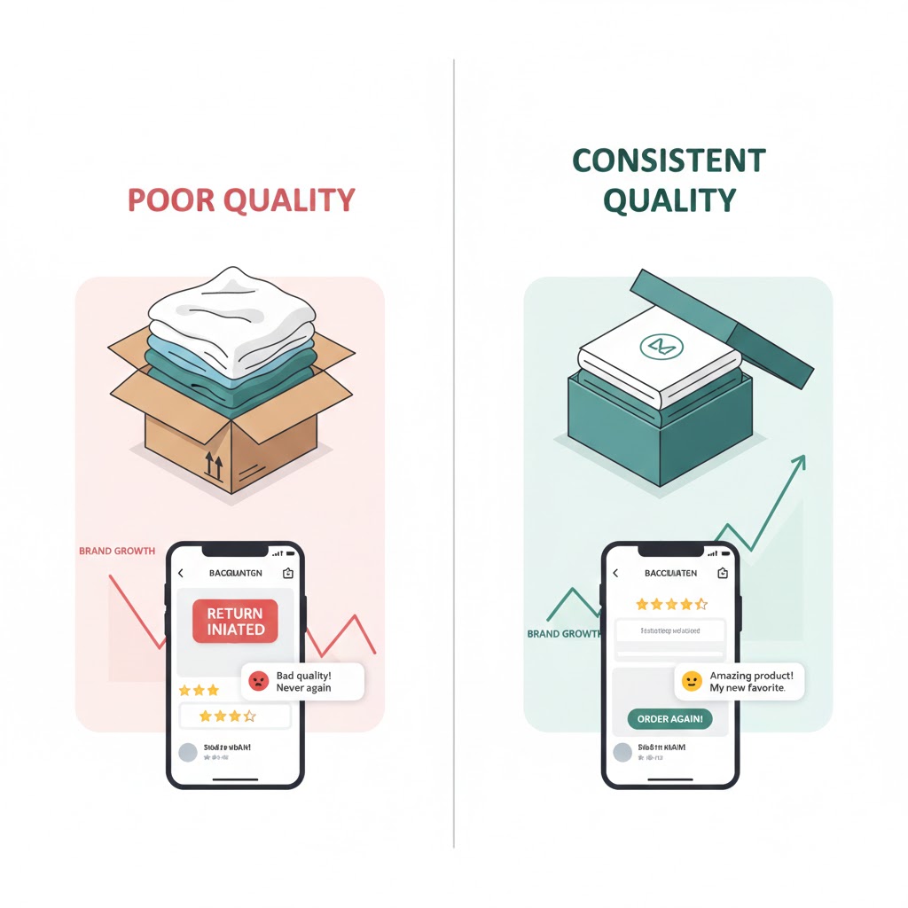 A professional AQL 2.5 inspection report and quality control checklist on an office desk with glasses and a pen.