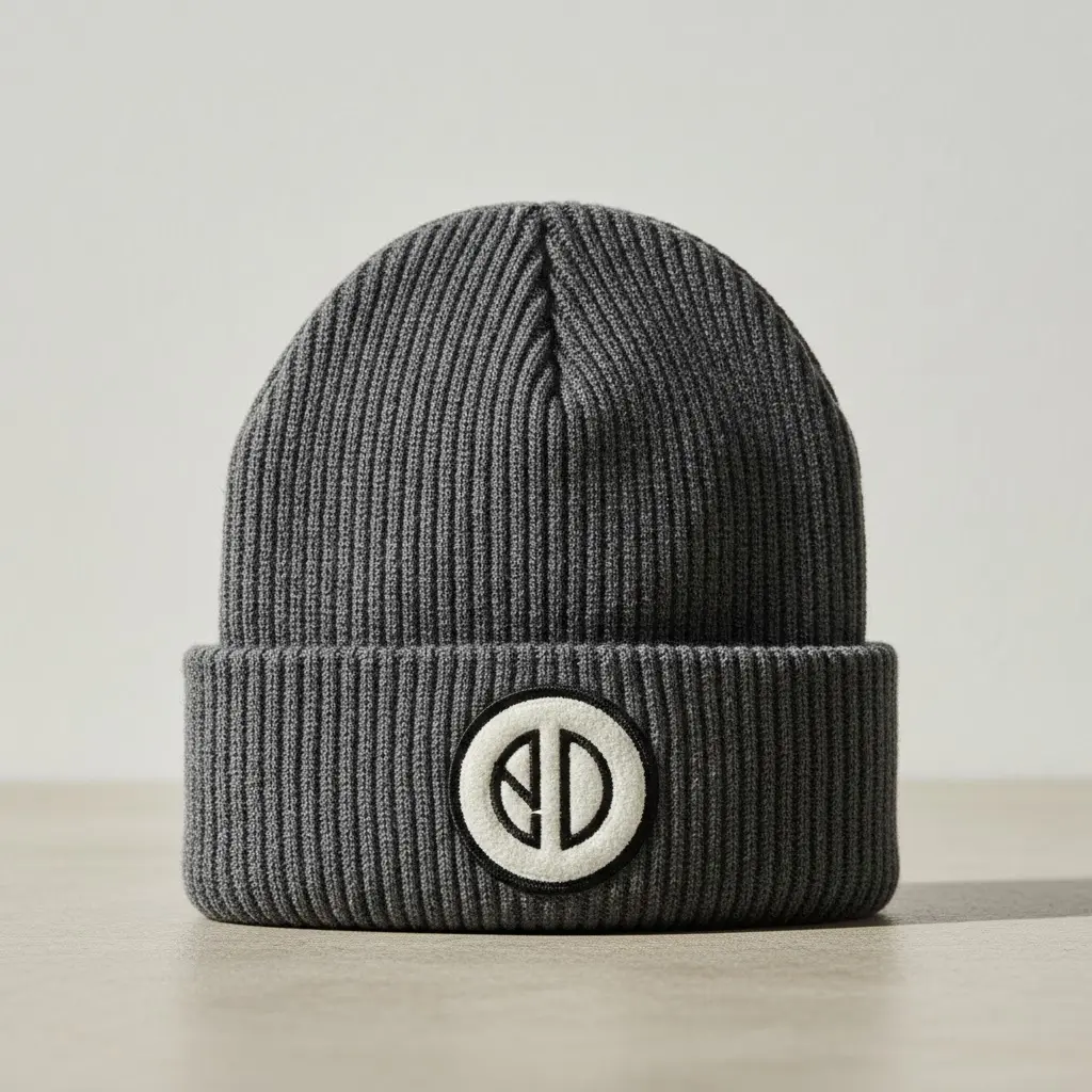 Chenille patch application on varsity jacket