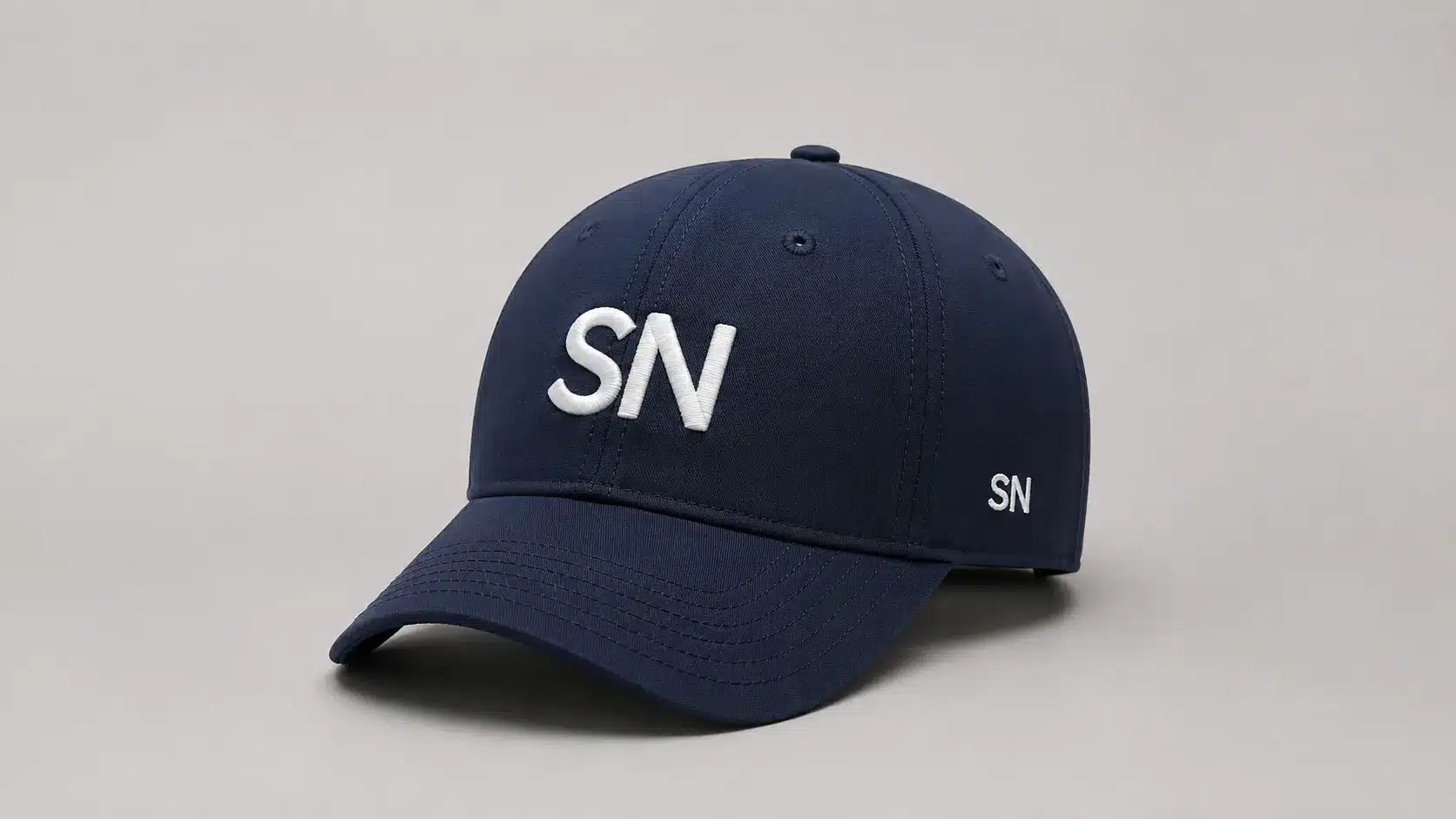 Finished custom hat exterior detail