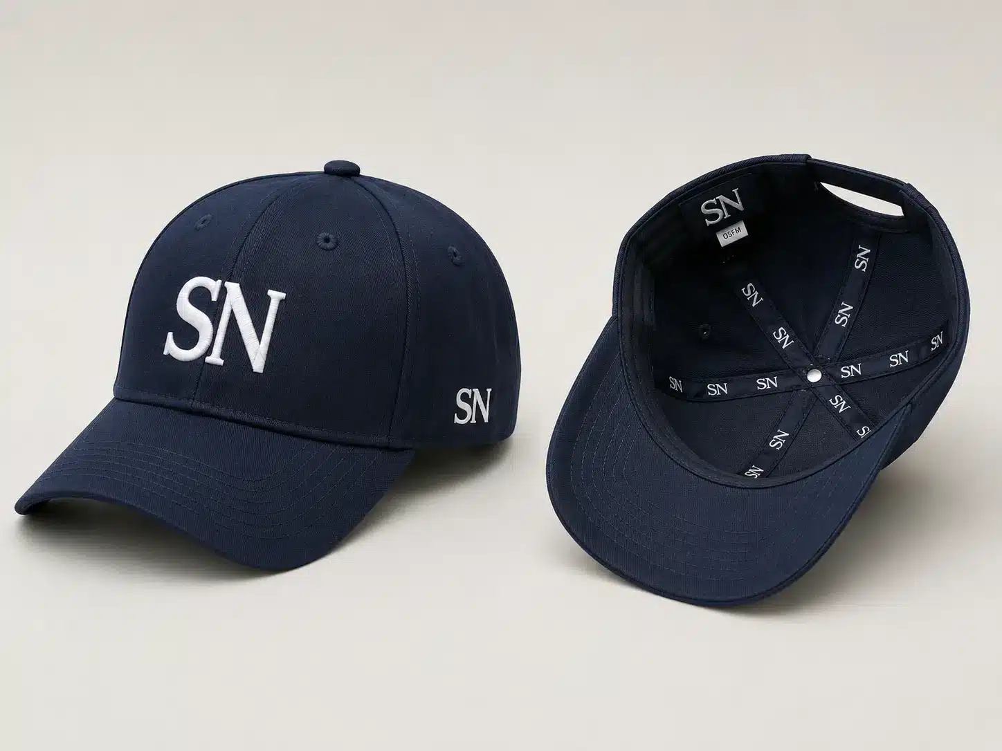 Custom hat sample review process